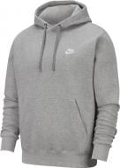 Джемпер Nike M NSW CLUB HOODIE PO BB BV2654-063 р. S серый Джемпер Nike M NSW CLUB HOODIE PO BB BV2654-063 р. S серый