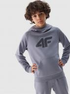 Джемпер 4F SWEATSHIRT M0925 / BLUZA M0925 4FJWSS24TSWSM0925-34S р.122 серый Джемпер 4F SWEATSHIRT M0925 / BLUZA M0925 4FJWSS24TSWSM0925-34S р.122 серый