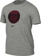 Футболка Nike PSG M NK TEE EVERGREEN CREST CZ5599-050 р.M сірий