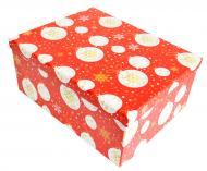 Коробка подарочная новогодние украшения 37.5 х29 см 11102127010