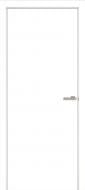 Блок дверной ОМиС FLAT 11 B L торец SILV ПГ 660 мм белый эмалекс