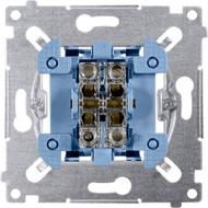 Механизм перекрестный одноклавишный Simon 54 без подсветки SW7M