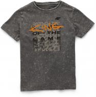 Футболка 4F J4L20-JTSM223-26S р.140 серый