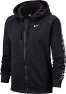 Джемпер Nike W NSW HOODIE FZ LOGO TAPE BV3447-010 р. 2XL черный