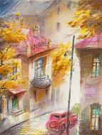 Репродукция Городской переулок 80x107 см RozenfeldArt RZF-361
