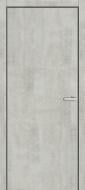 Блок дверной ОМиС FLAT 11 B L торец SILV ПГ 760 мм цемент