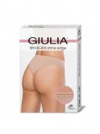 Труси жіночі Giulia BRASILIAN Shine Edge S-M світло-бежевий