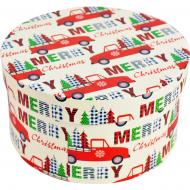 Коробка подарочная Белая "Merry Christmas" 14x14x7.5 см 210308531