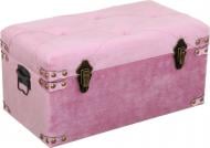 Сундук-пуф Art&Crafts Велюр 300x290x570 мм пудровый