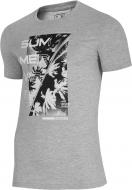 Футболка 4F D4L20-TSM262-27M р.XL серый