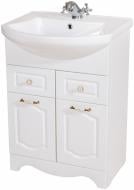 Тумба напольная Aqua Rodos Классик 60 белая с умывальником