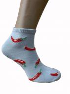 Шкарпетки чоловічі Cool Socks Перці р.25-27 сірий із малюнком 1 шт.
