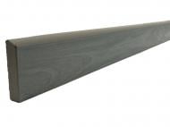 Плитка Декостайл Harmony light grey F P R Mat 1 керамічний плінтус 7,2x120