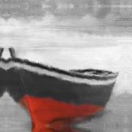 Репродукція Лодка на пляжі 97x97 см RozenfeldArt RZF-377