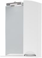 Зеркало со шкафчиком Vankor Smart 55*80 шкафчик справа