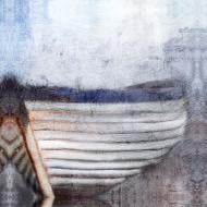 Репродукція Лодка на пляжі 97x97 см RozenfeldArt RZF-378