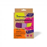 Набор салфеток 7 п'ятниць Energy Life 30x30 см 3 шт./уп. разноцветные