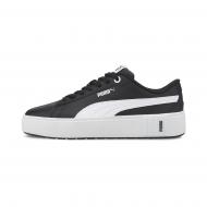 Кроссовки женские зимние Puma PUMA Smash Platform v2 L 37303504 р.36 черные с белым