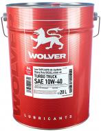 УЦІНКА! Моторне мастило Wolver HC-гідрокрекінг Turbo Truck 10W-40 20 л (УЦ №2530)