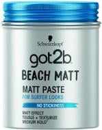 Моделювальна паста Schwarzkopf Got2b Beach Matt 100 мл