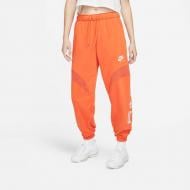 Брюки Nike W NSW AIR FLC MR JGGR DD5419-816 р. M оранжевый