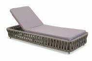 Шезлонг Bella Vita Сидней 74x200 см серый