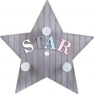 Светильник Nowodvorski 9293 Toy-star 3x40 Вт E14 серый Star