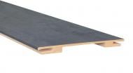 Доборная планка ОМиС универсальная со шпугой 140х10х2050 мм цемент темный