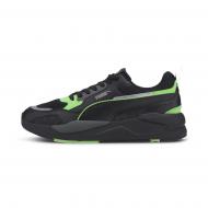 Кроссовки мужские весенние Puma X-Ray 2 Square 37310803 р.44,5 черно-зеленые