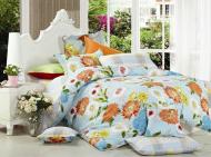 Комплект постельного белья 1,5 3363А-3364В разноцветный Zastelli