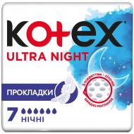 Прокладки Kotex Ultra Dry&Soft Night 7 шт.