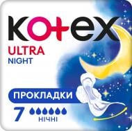 Прокладки Kotex Ultra Dry&Soft Night 7 шт.