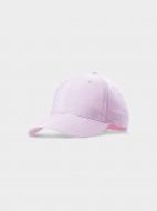 Кепка 4F BASEBALL CAP F279 / CZAPKA Z DASZKIEM F279 4FWSS24ACABF279-56S S рожевий