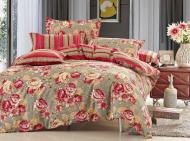 Комплект постельного белья 2,0 4321A-4322B красный Zastelli