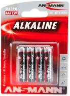 Батарейка Ansmann Alkaline Red AAA (мизинчиковые) 4 шт. (5015553)