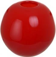 Ваза скляна Гутняр Куля 20 см червона