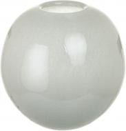 Ваза стеклянная Гутняр Шар 20 см серая