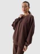Свитшот 4F SWEATSHIRT F1055 / BLUZA F1055 4FWSS24TSWSF1055-80S р.2XL коричневый