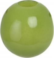 Ваза стеклянная Гутняр Шар 20 см салатовая