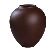 Ваза керамическая Nana ceramics Велеса 28 см шоколадный муар