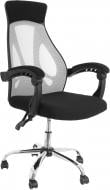 Кресло Лима XH-6132 черно-серый 