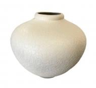 Ваза керамическая Nana ceramics Юла 21 см шелк беж