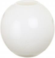 Ваза стеклянная Гутняр Шар 15 см белый