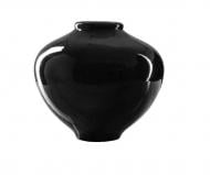 Ваза керамическая Nana ceramics Юла 21 см черный глянец