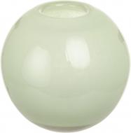 Ваза стеклянная Гутняр Шар 15 см бледно-зеленая