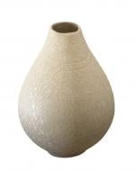 Ваза керамическая Nana ceramics Пайрус 28 см шелк беж