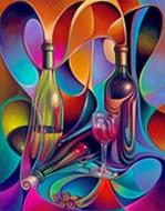 Набор для творчества со стразами на подрамнике Абстракция 40x50 см (У) GoToArt