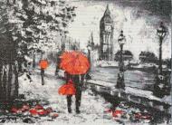 Набор для творчества со стразами на подрамнике Лондон 40x50 см (У) GoToArt