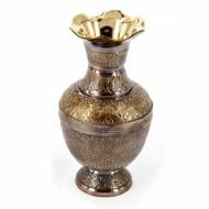 Ваза металева декоративная 2115 15 см бронза 67033