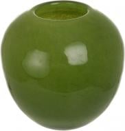 Ваза стеклянная Гутняр Шар 10 см зеленая